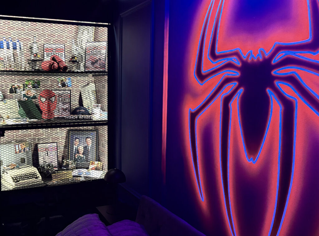 Chambre à thème immersive décorée par Magihom pour un séjour magique